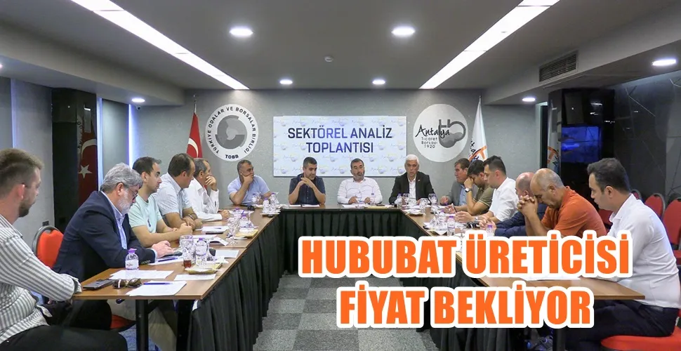 HUBUBAT ÜRETİCİSİ FİYAT BEKLİYOR