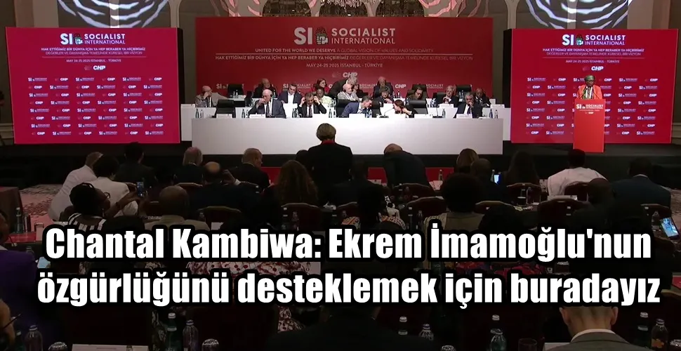  Chantal Kambiwa: Ekrem İmamoğlu