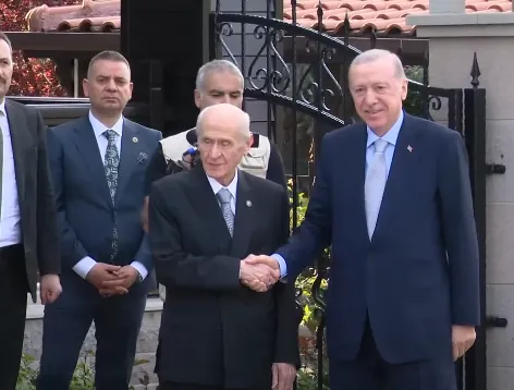 Cumhurbaşkanı Erdoğan, MHP Genel Başkanı Bahçeli