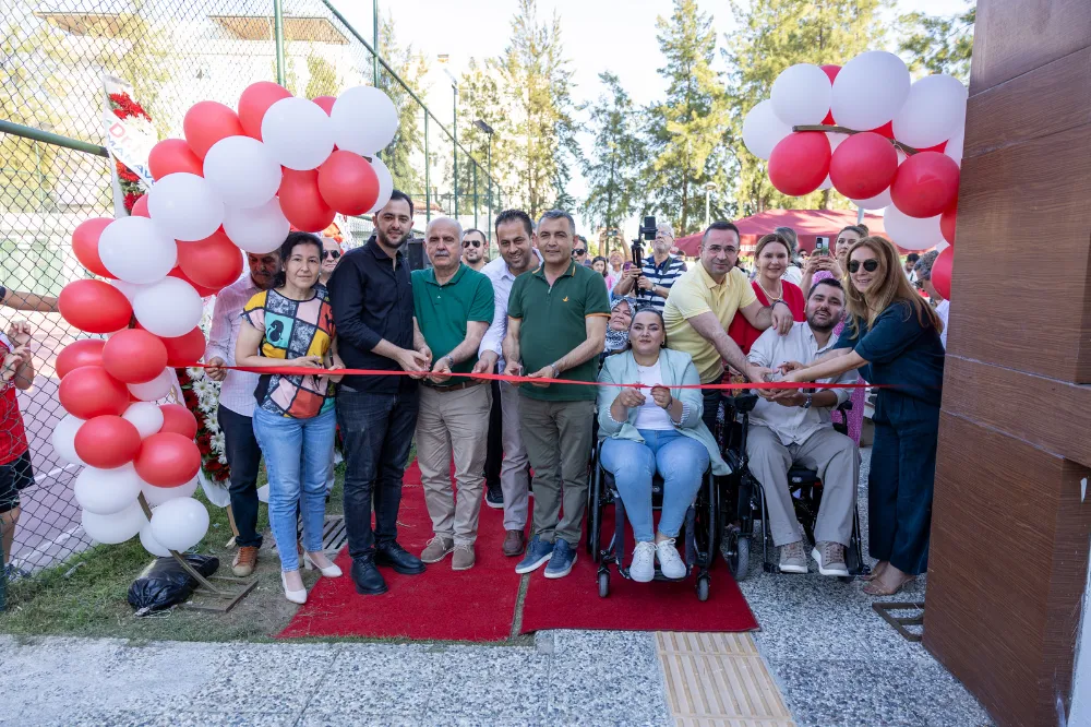 MANAVGAT ENGELLİLER DERNEĞİ SOSYAL YAŞAM ALANI AÇILDI