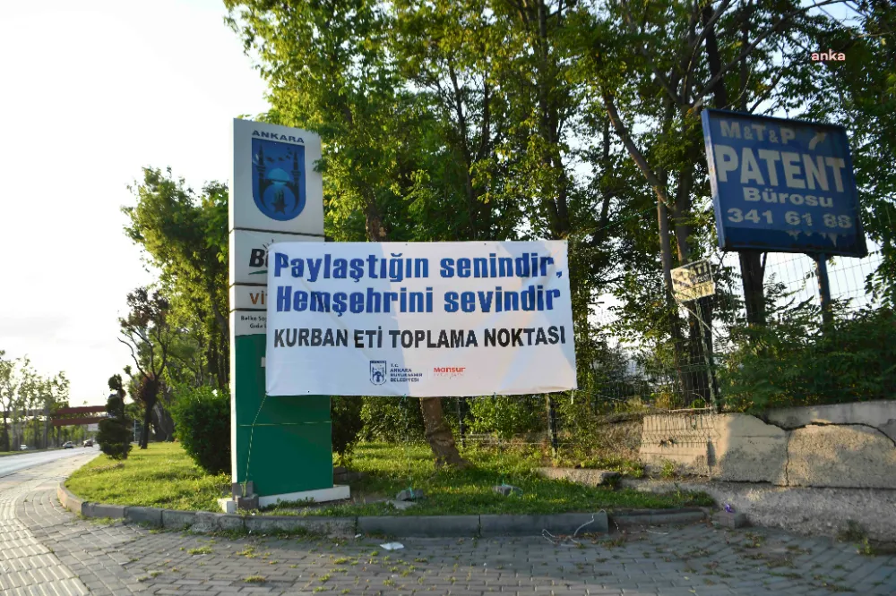 Ankara Büyükşehir Belediyesinden et paylaşımı kampanyası devam ediyor