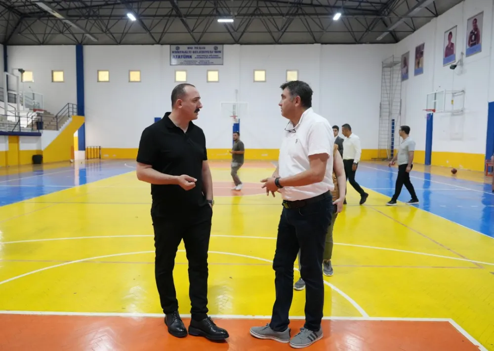  BAŞKAN KOTAN, ‘‘BU SPOR TESİSİ ARTIK HALKIN’’