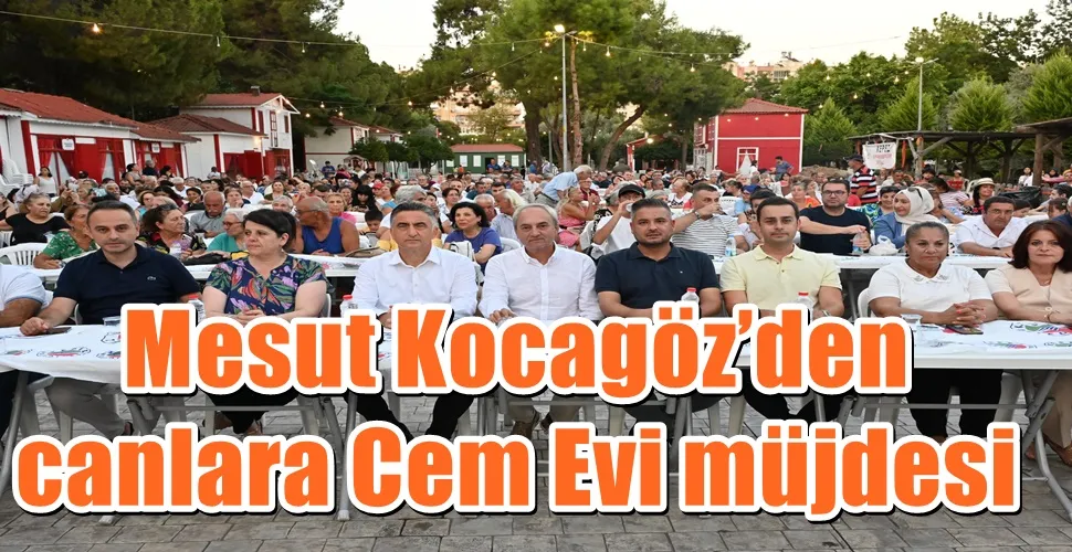 Mesut Kocagöz’den canlara Cem Evi müjdesi