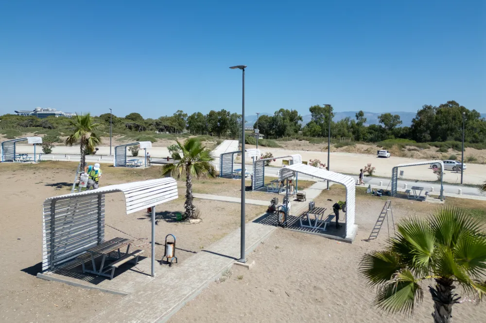 MANAVGAT BELEDİYESİ’NDEN SORGUN BOĞAZ SAHİLİNE BAKIM ÇALIŞMASI