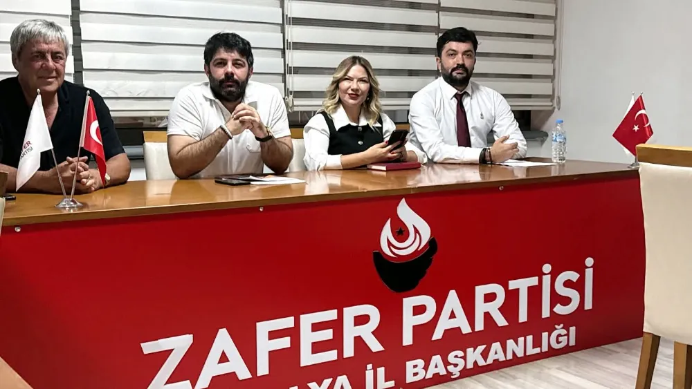   Zafer Partisi Antalya İl Başkanlığında Olağan Toplantı Gerçekleşti