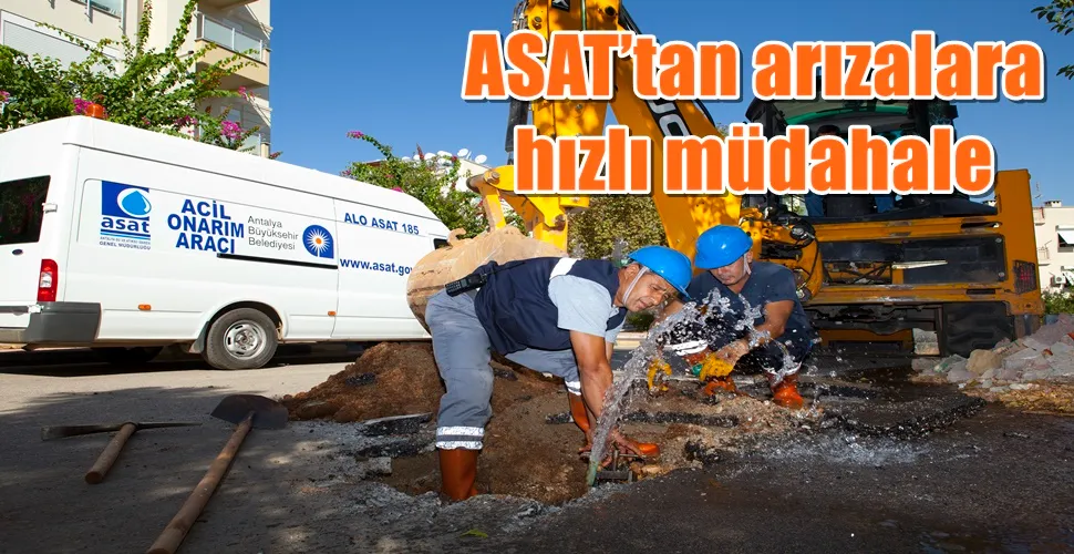 ASAT’tan arızalara hızlı müdahale