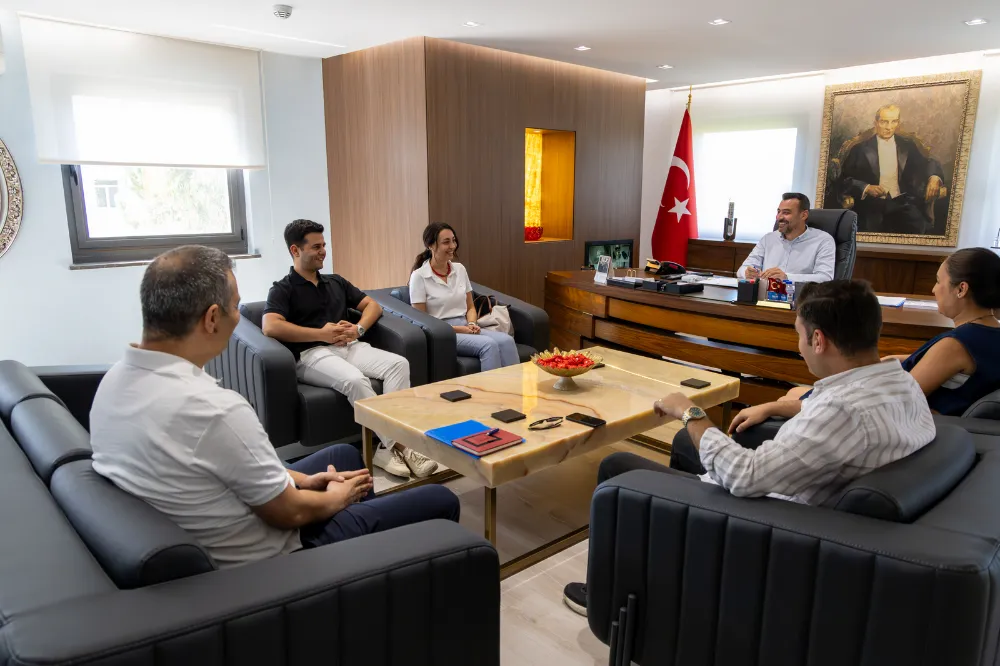 MİMARLAR ODASI, BAŞKAN VEKİLİ ÇİÇEK’İ ZİYARET ETTİ