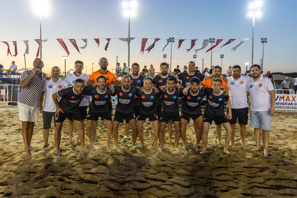 2025 TFF PLAJ FUTBOLU LİGİ MANAVGAT BELEDİYESİ ETABI BAŞLAD