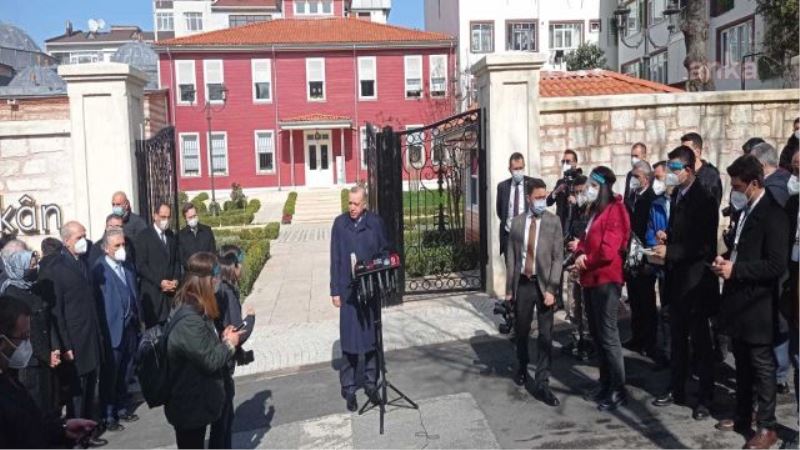 CUMHURBAŞKANI ERDOĞAN, KANAL İSTANBUL BENİM YENİ DEĞİL ESKİ PROJEM