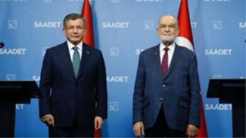 Ahmet Davutoğlu,  Temel Karamollaoğlu ile görüştü