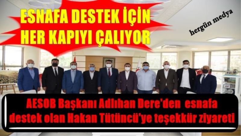 AESOB Başkanı Adlıhan Dere