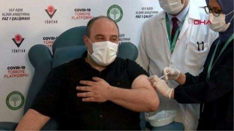 İlk   yerli aşı uygulandı