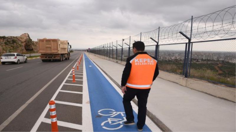 Kepez’in bisiklet yolu ağı yeni projelerle genişliyor