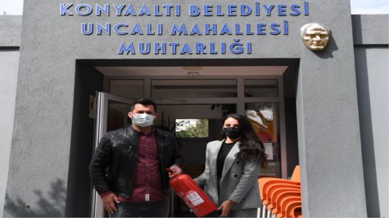Konyaaltı Belediyesi, muhtarlıkları elden geçiriyor