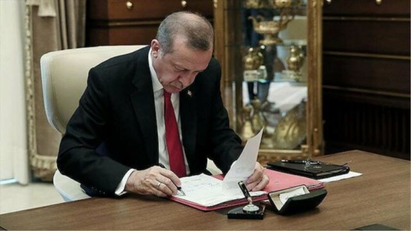 CUMHURBAŞKANI ERDOĞAN, 9 GÖREVDEN ALMA 13 ATAMA YAPTI