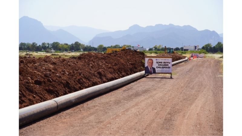 Kepez ve Döşemealtı’nda içme suyu çalışması