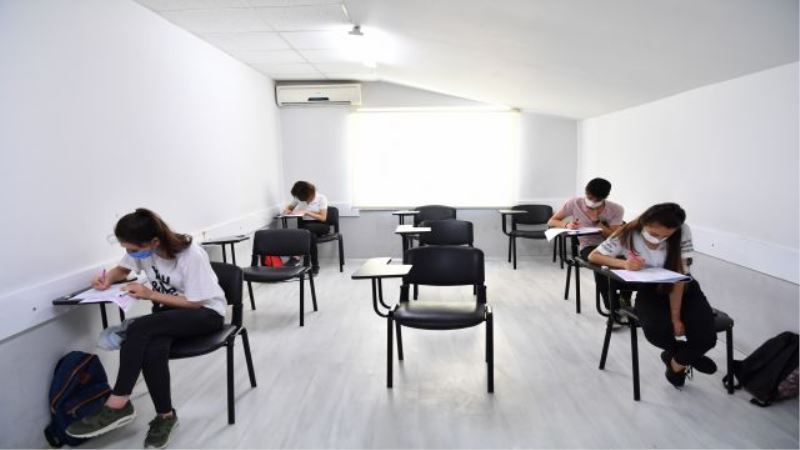 Konyaaltı Etüt Merkezi’nde sınav heyecanı