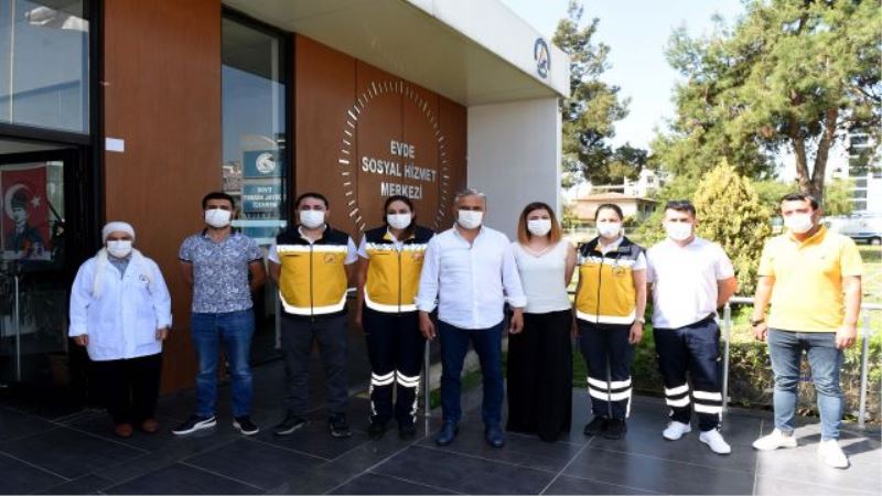 Muratpaşa Belediyesi Evde Sosyal Hizmet Merkezi görev başında