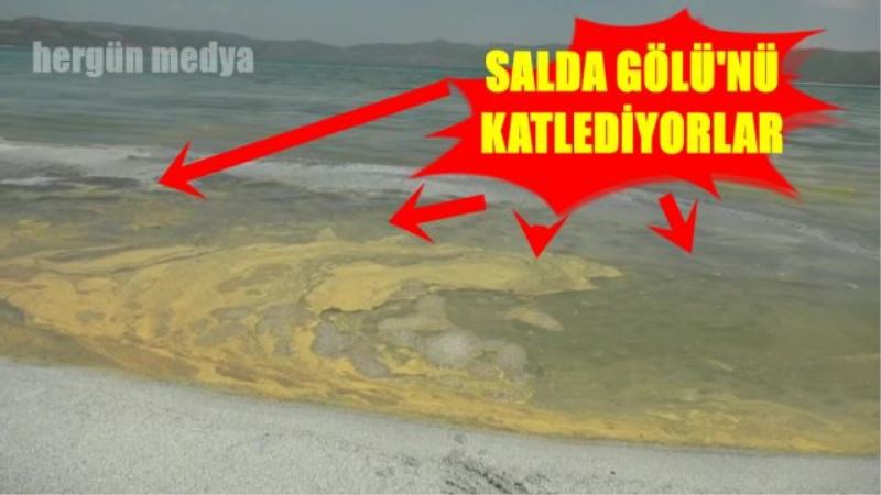 SALDA GÖLÜ’NÜN RENGİ DEĞİŞTİ