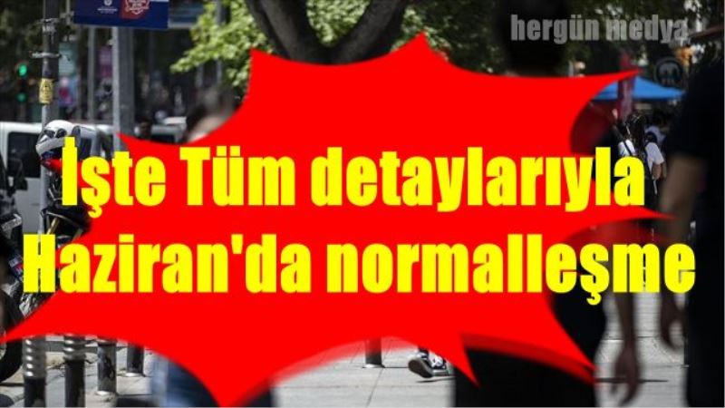 Tüm detaylarıyla Haziran