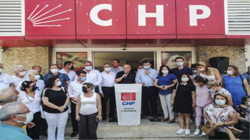 CHP İL BAŞKANI,CENGİZ:BİZİM DERDİMİZ CAN! BİZİM DERDİMİZ YAŞAM!