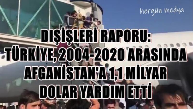 DIŞİŞLERİ RAPORU: TÜRKİYE, 2004-2020 ARASINDA AFGANİSTAN