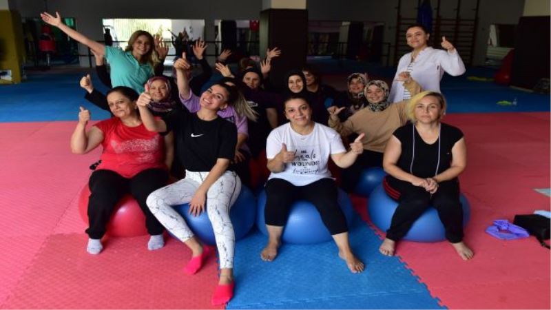 Kepezli kadınlar spor ile mutlu