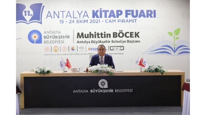 11. Antalya Kitap Fuarı başlıyor