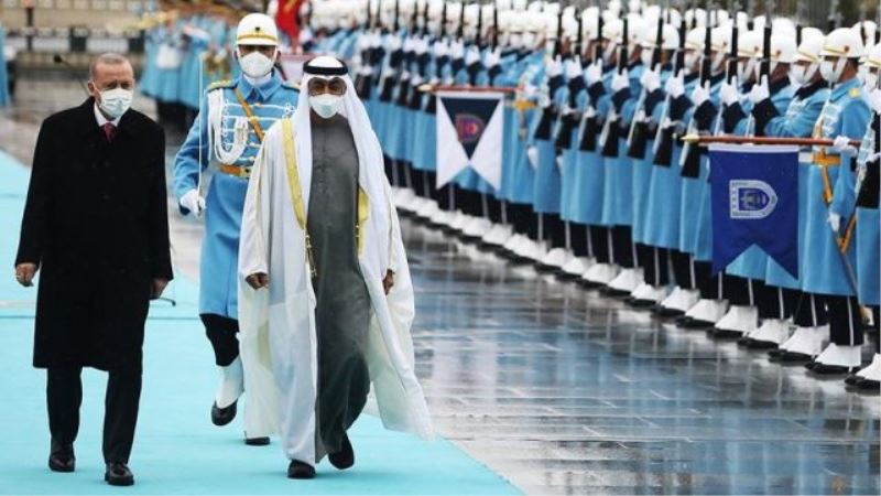 Abu Dabi Prensi geldi,
