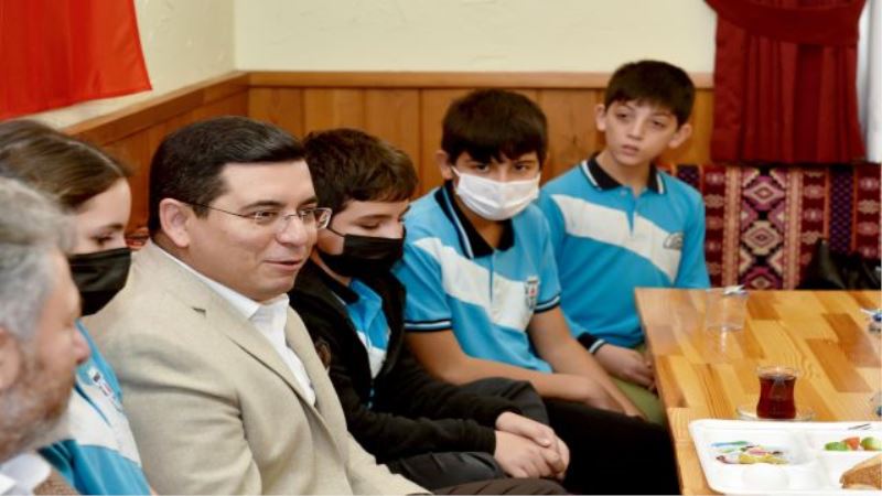 Tütüncü, SAYAD’ın misafiri çocuklarla buluştu  