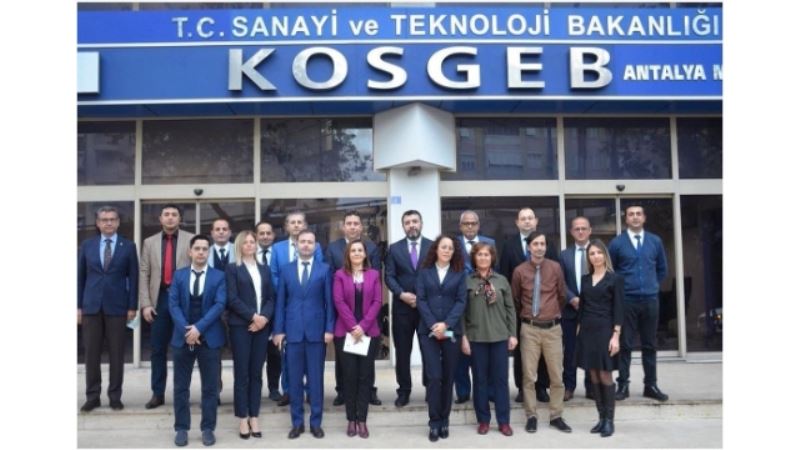 KOSGEB ANTALYA GİRİŞİMCİLERE DESTEK OLMAYA DEVAM EDİYOR