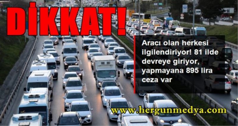 Egzoz muayene denetiminde yeni dönem.Cezası ağır....